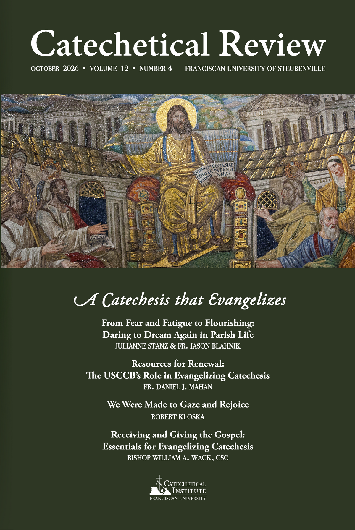 October 2026 - Catechetical Review: A Catechesis that Evangelizes
